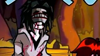 fnf trepidation 15  SDAMOS  Jeff the killer [upl. by Verras]