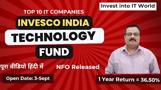 Invesco India Technology Fund NFO  Invesco Mutual Funds NFO  Invesco Technology Fund invesco [upl. by Smitty20]