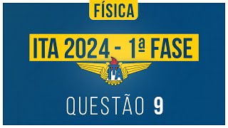 Questão 9 ITA 2024  1ª Fase  Física [upl. by Riella]