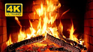 🔥 Cozy Fireplace 4K 12 HOURS Fireplace with Crackling Fire Sounds Crackling Fireplace 4K [upl. by Cyrilla]