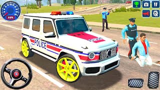 Police Sim 2022 Open City Police Driving For Android 3D Gameplay  Police VS Criminal Racing [upl. by Kinom]