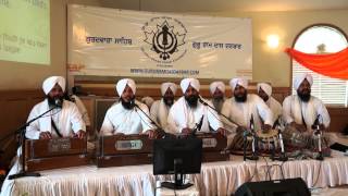 Anand Sahib in Raag Raamkalee  Bhai Satvinder Singh Delhi at Guru Ram Das Darbar Calgary [upl. by Kalk]