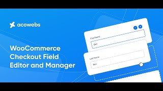 WooCommerce Checkout Field Editor and Manager  woocommerce plugins [upl. by Eirual75]