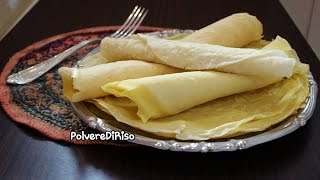 CRESPELLE 6 ricette  SCRIPPELLE  Polvere di Riso [upl. by Ynnig]