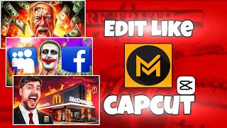 Edit Like Magnets Media on Capcut  Tutorial [upl. by Kiernan444]