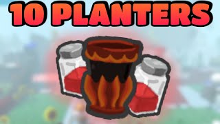 How Many Red Extracts Can I Get From 10 Heat Treated Planters  Bee Swarm Simulator [upl. by Amikat]