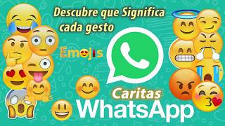 Descubre el verdadero significado de los 92 emojis caritas whats app [upl. by Pryor]