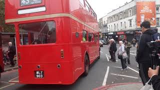 Archway Running Day AEC Routemaster RML903 at Archway Station [upl. by Marlee]