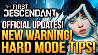 The First Descendant  A New Warning New Updates and Hard Mode Tips and Encrypted Vaults [upl. by Durst]