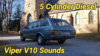 How To Ruin a Classic Car to Make it Better MercedesBenz 300TD OM617 Turbo Diesel Sounds Amazing [upl. by Bearnard]