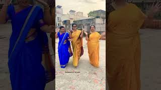 Siragadikka asai serial actress meena rohini team reel video shorts video reel ytshorts bts [upl. by Ocirled]