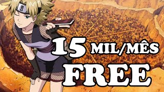 FREE VIVE O AUGE UP MODESTO NA NOSSA CONTA FREE  SF  NARUTO ONLINE [upl. by Adnilra]