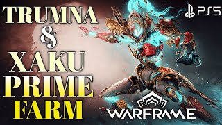 Farm Relics Trumna amp Xaku Prime WARFRAME Xaku Prime Farming Gameplay  Warframe Trumna Prime Farm [upl. by Joo]