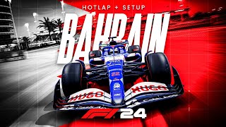 F1 24 Bahrain Hotlap  Setup [upl. by Allesor]