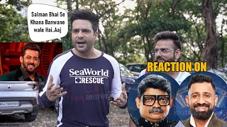 Krushna Abhishek Reaction On Rajat Dalal And Gunaratna Sadavarte  Bigg Boss 18  Laughter Chefs S2 [upl. by Alvis]