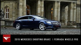 2015 Mercedes CLS Shooting Brake  Royal Shooting Brake  Ferrada Wheels FR3 [upl. by Richlad]