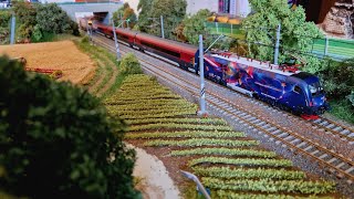 H0 Modelleisenbahn  Mega Fahrvideo Juni 2024 [upl. by Ereveniug638]