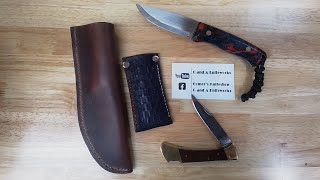 Brushy Mountain Bushcrafter Knife from gomersknifeshop [upl. by Ydor31]