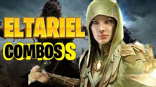 Middle Earth Shadow of War Epic Eltariel Combos amp Brutal Uruk Kills [upl. by Nadnerb]