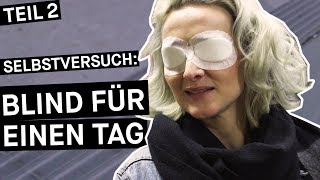 Selbstversuch Wie meistert Ari ihren Alltag blind Teil 2  PULS Reportage [upl. by Medora]