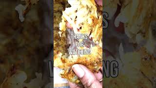 Potato rosti recipe  Crispy potato recipe Shorts [upl. by Aihppa861]