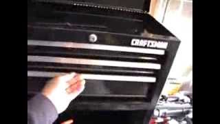 Tool Control Part 1  Craftsman 5 Drawer Homeowner Tool Center [upl. by Seedman]