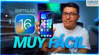 Cómo instalar iOS 17 ACTUALIZADO Todos los iPhones  MUY FÁCIL [upl. by Notxarb249]