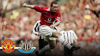 MANCHESTER UNITED VS NEWCASTLE 21 • EPL 0506 • ROONEY INCREDIBLE VOLLEY GOAL [upl. by Hseham]