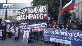 Siderúrgicos de Chile defienden empresa y esperan en breve quotcorregirquot medidas antidumping [upl. by Cosme756]