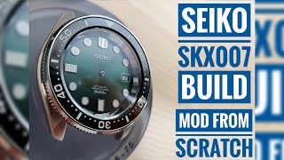 Seiko SKX MOD Guide quotHow Toquot Build Guide From Scratch Seiko SKX Build [upl. by Yl]