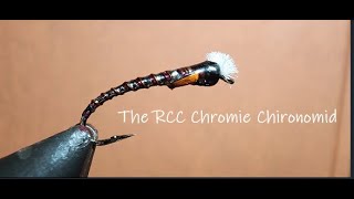 Chironomid Fly Tying The RCC Chromie quotWing Budded Chironomidquot [upl. by Roby]