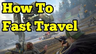 How to fast travel Generation Zero [upl. by Colombi946]