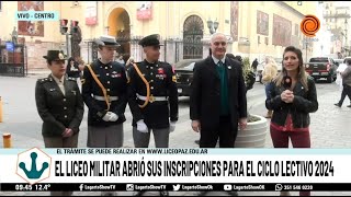 El Liceo Militar General Paz abrió sus inscripciones para el ciclo lectivo 2024 [upl. by Jacquette]