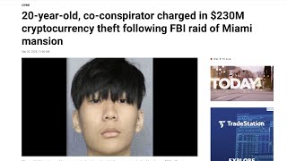 MALONE LAM ARRESTED AFTER STEALING 230 MILLION IN CRYPTO CURRENCY [upl. by Nashbar251]