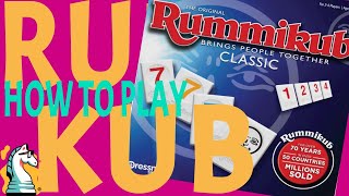 How to Play Rummikub  a complete tutorial [upl. by Milinda]