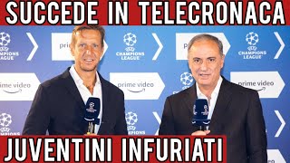 Piccinini  Ambrosini SUCCEDE IN TELECRONACA  Juventini INFURIATI [upl. by Whitson]