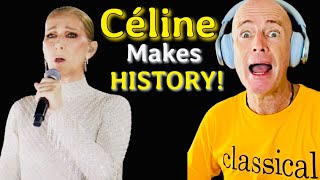 Celine Dion at Olympics 2024 Opening Ceremony in Paris Reaction [upl. by Aivyls]