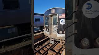 Lefferts Boulevard Manhattan Bound R46 R179 A trains action at 80th Street [upl. by Anneiv]