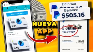 🚀 Increíble La MEJOR APP para GANAR DINERO RÁPIDO Retiro a Paypal 2025 [upl. by Edrahc]