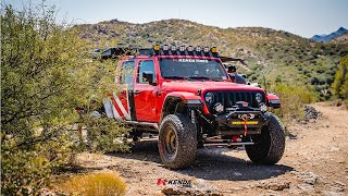 Introducing Kenda Tire’s New Long Range Adventure Diesel Jeep Gladiator 4x4 [upl. by Lindsley]