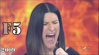 Laura Pausini  UnEmergenza Damore  Live High Notes  19982019 [upl. by Bever]