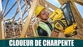 LE MEILLEUR CLOUEUR DE CHARPENTE – DEWALT DCN692NXJ [upl. by Dlaregztif144]