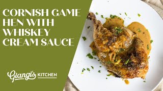 Easy Cornish Game Hen Recipe with Whiskey Sauce [upl. by Herwig193]