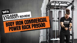 Body Iron Commercial Power Rack PR9500 [upl. by Killie]