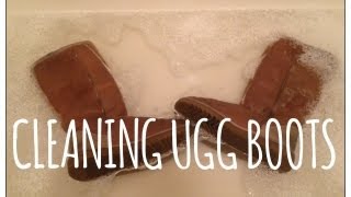 How To Deep Clean Ugg Boots [upl. by Tlihcox115]