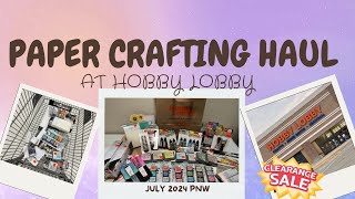 Tim Holtz Hobby Lobby Haul July24 HD 1080p [upl. by Derrik]