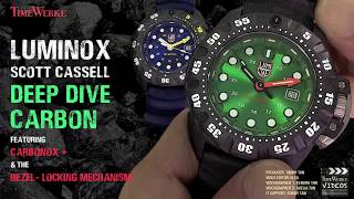 Luminox Scott Cassell Deep Dive Carbon 1550 Series [upl. by Macario]