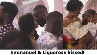 Bbnaija Emmanuel amp Liquorose kissing [upl. by Ikin471]