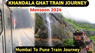 Reaction on Khandala Ghats Journey from Mumbai to Pune in Vistadome coach 😍 [upl. by Ehr]