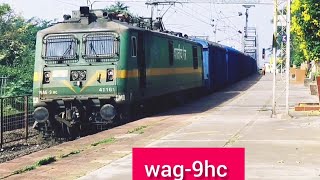 WAG9HC locomotives passing with box cars trendingvideo ytvideo viralvideo [upl. by Danuloff216]